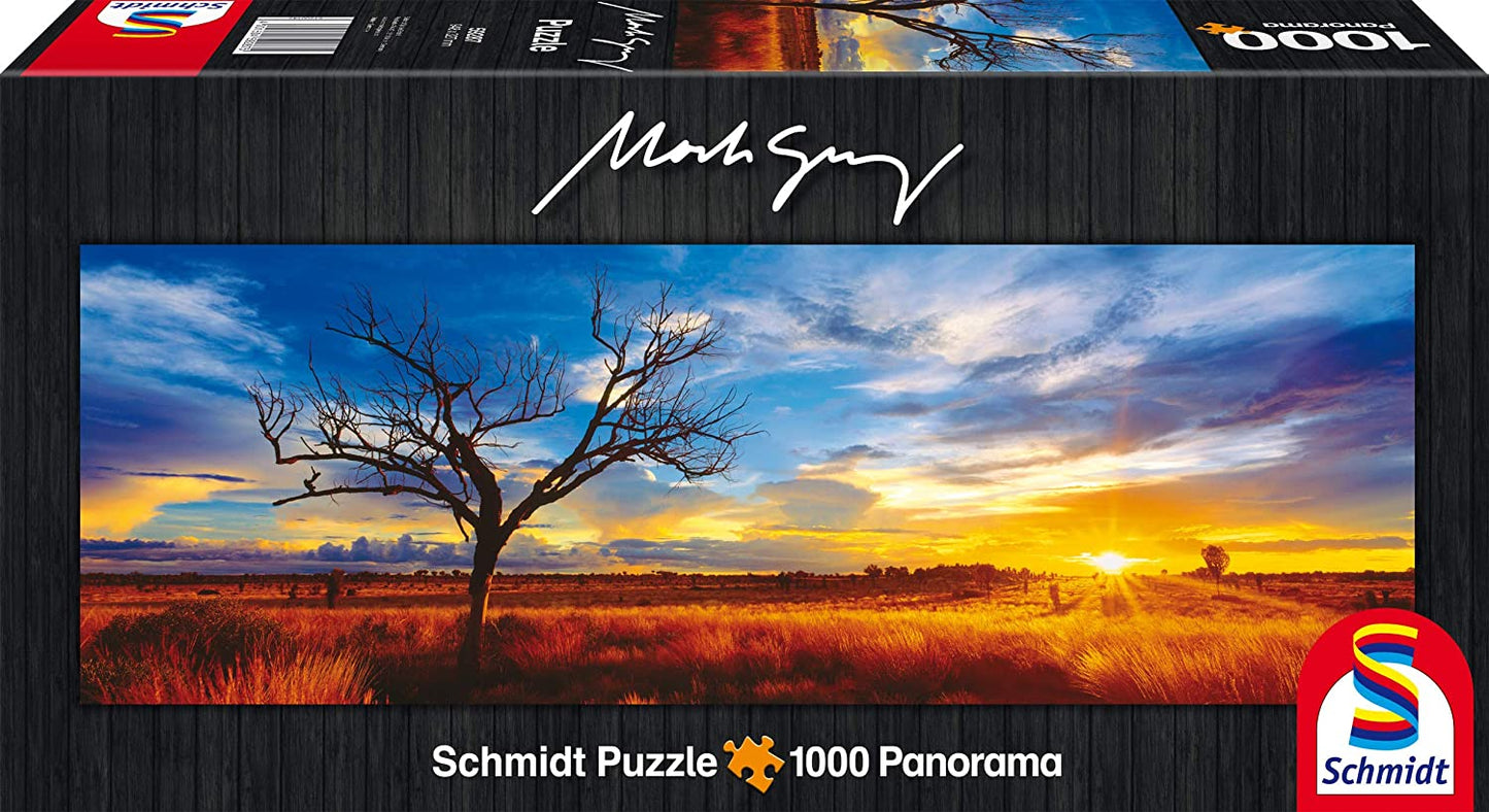 Desert Oak at Sunset - Northern Territory, Australia by Mark Grey, 1000 Piece Puzzle