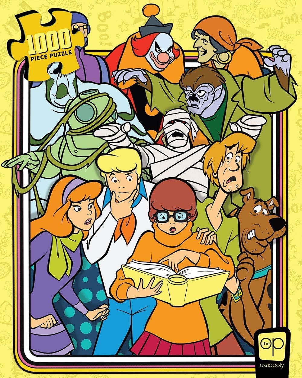 Scooby-Doo - Die bemoeizuchtige kinderen!, puzzel van 1000 stukjes