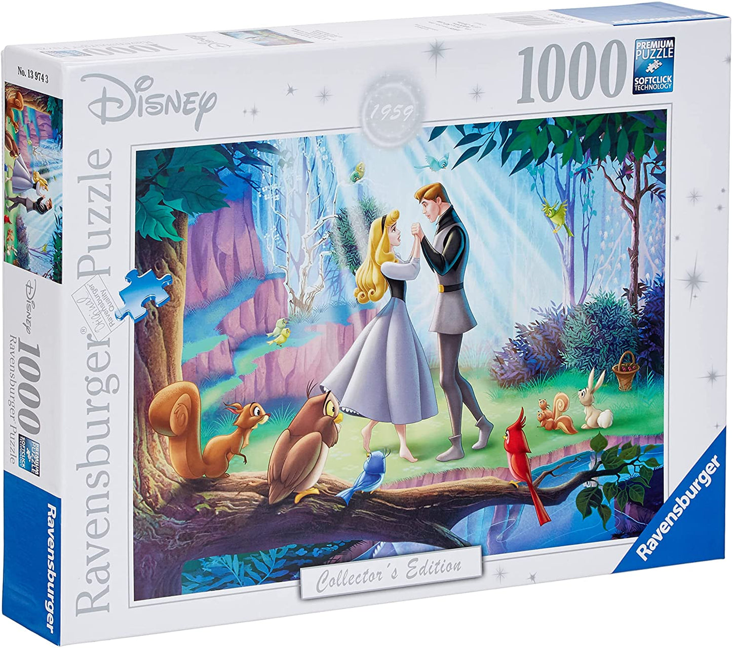 Tornerose af Disney Collector's Edition, 1000 brikker puslespil