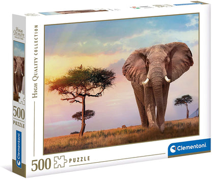 African Sunset, 500 Piece Puzzle