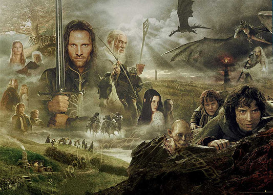 Lord of the Rings puzzel van 3000 stukjes