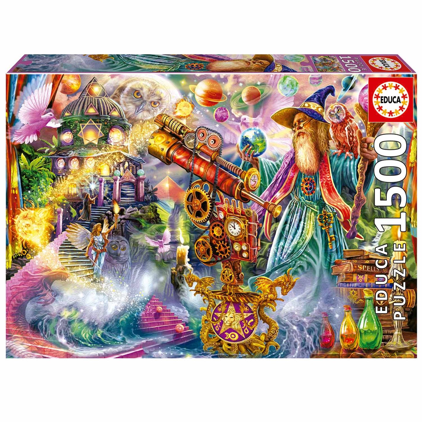 Wizards Spell by Steve Sundram, 1500 Piece Puzzle