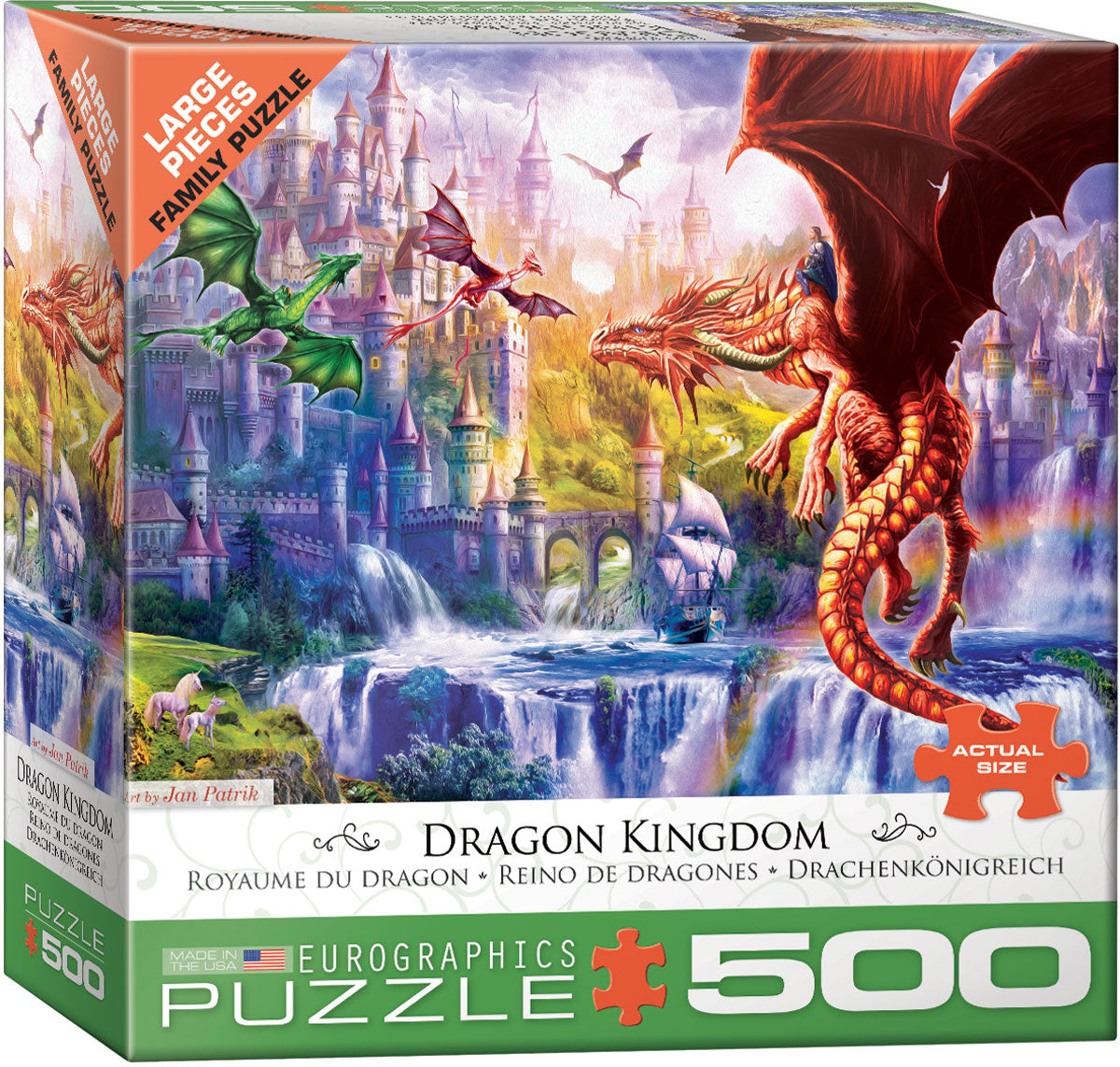 Dragon Kingdom by Jan Patrik, 500 Piece Puzzle