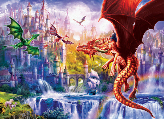 Dragon Kingdom af Jan Patrik, 500 brikker puslespil