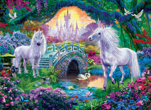 Unicorns In Fairy Land af Jan Patrik, 500 brikker puslespil