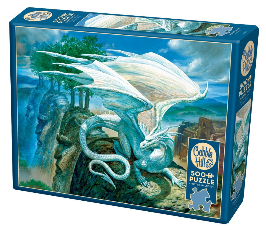 White Dragon by Ciruelo, 500 Piece Puzzle