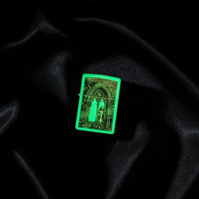 Zippo Lighter:  Holy Women by Victoria Frances, Glow in the Dark