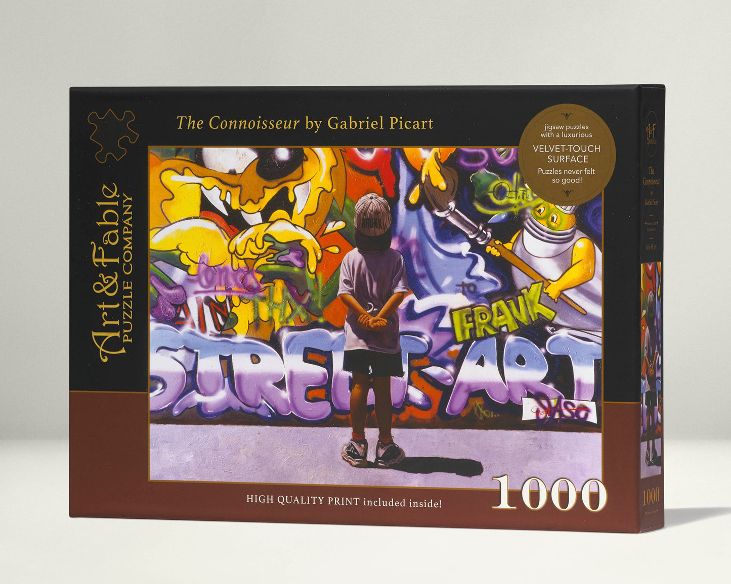 The Connoisseur af Gabriel Picart, 1000 brikker puslespil