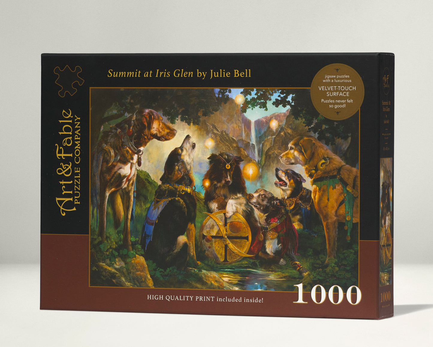 Summit at Iris Glen by Julie Bell, 1000 Piece puzzle