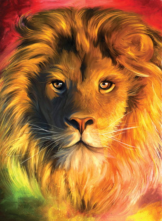 Aslan the Lion af Serhat Filiz, 1000 brikker puslespil