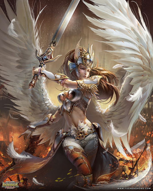 Angel Warrior af Yu Cheng Hong, 1000 brikker puslespil