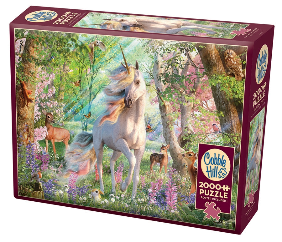Unicorn and Friends by David Penfound, 2000 Piece Puzzle