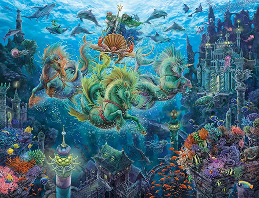 Ravensburger Underwater Magic by Ute Thoniben, 2000 Piece Puzzle