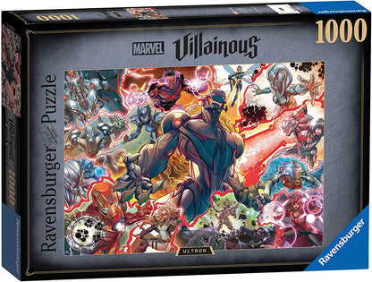 Marvel Villainous Ultron, 1000 Piece Puzzle