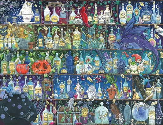 Ravensburger gifstoffen en drankjes door Zoe Sadler, puzzel van 2000 stukjes