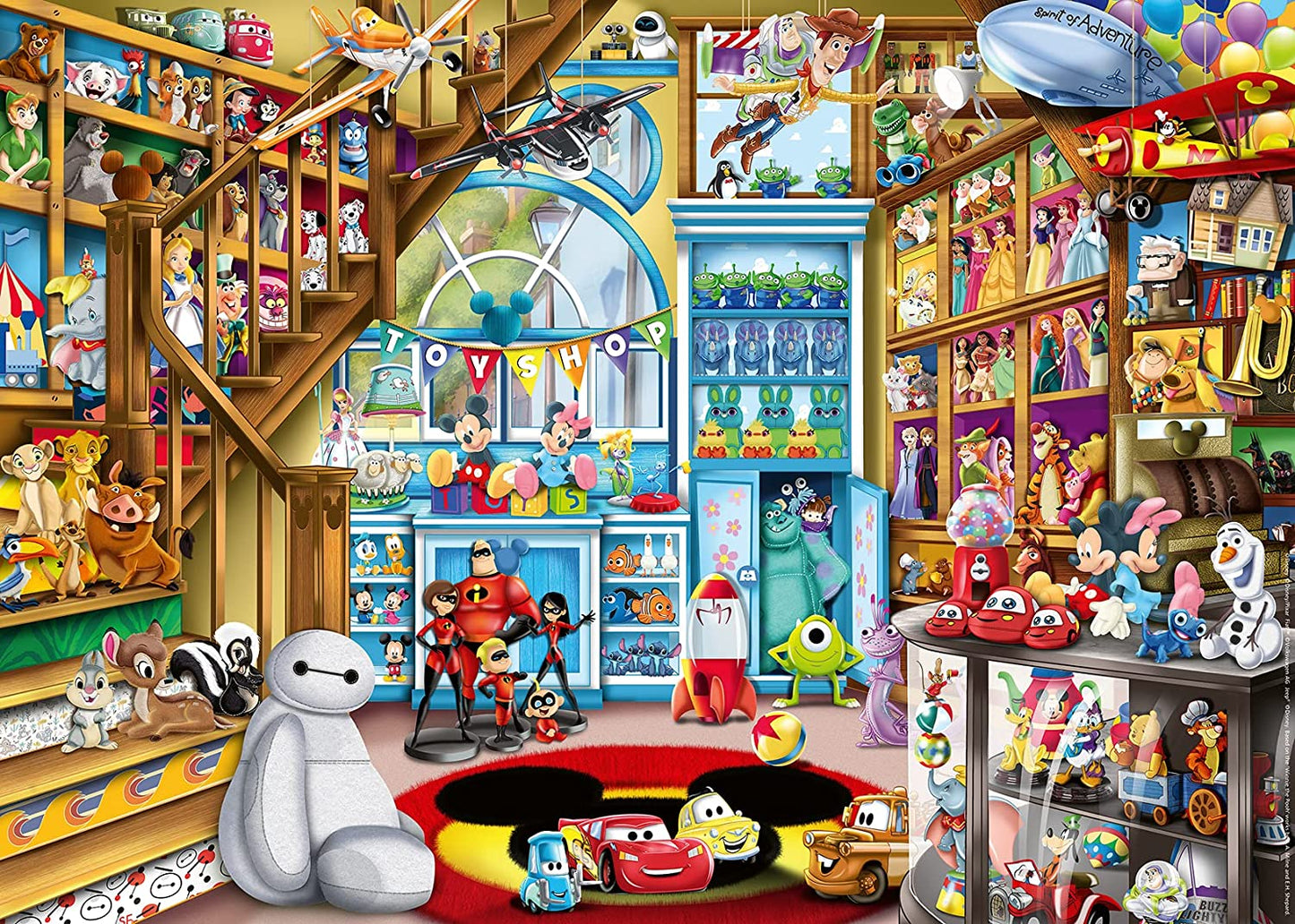 Disney & Pixar Toy Store, 1000 Piece Puzzle