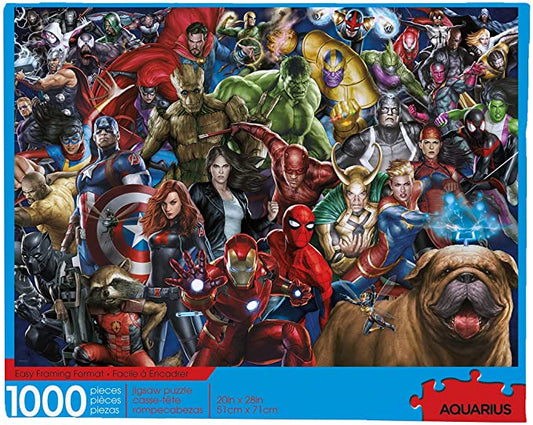 Marvel Cast, 1000 brikker puslespil