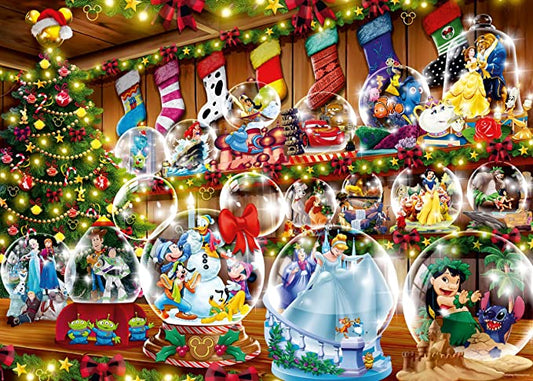 Ravensburger: Disney Snow globes, 1000 brikker puslespil