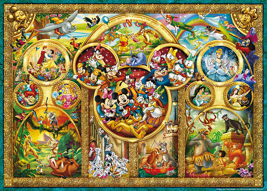 De beste Disney-thema's van Disney, puzzel van 1000 stukjes