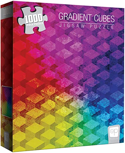 Gradient Cubes af USaopoly, 1000 brikker puslespil