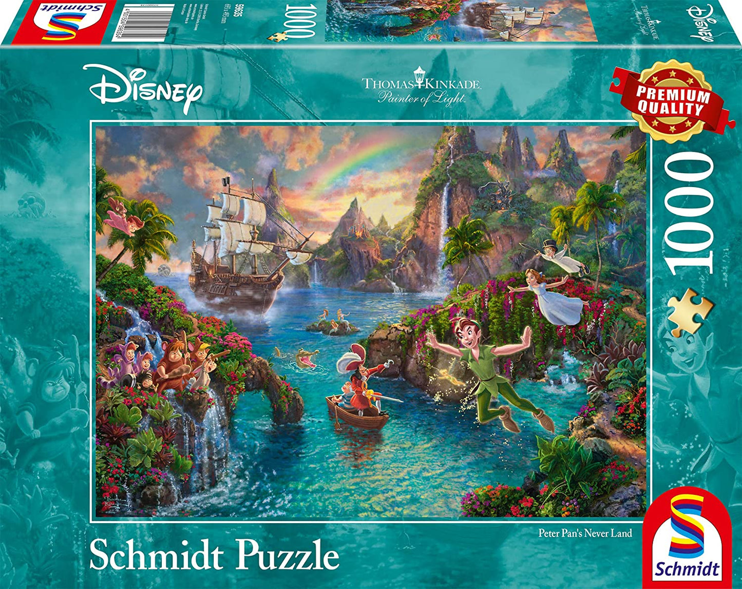 Peter Pan by Thomas Kinkade, 1000 Piece Puzzle