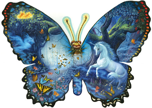 Fantasy Butterfly af Ruth Sanderson, 1000 brikker puslespil