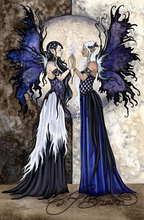 The Two Sisters by Amy Brown, Sticker