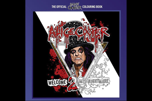 THE OFFICIAL ALICE COOPER COLORING BOOK