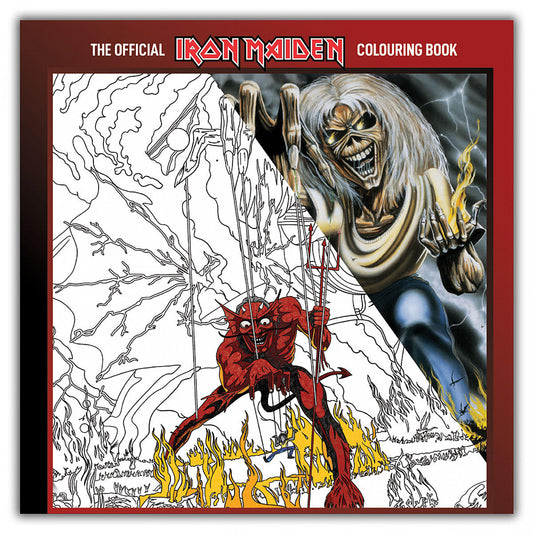 THE OFFICIAL IRON MAIDEN COLORING BOOK