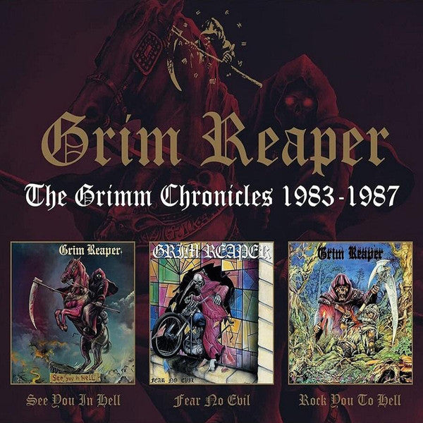 Grim Reaper - The Grimm Chronicles 1983-1987, set van 3 cd's