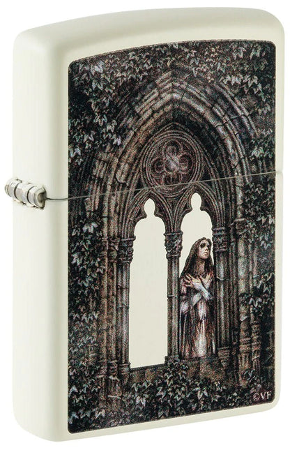 Zippo Lighter:  Holy Women by Victoria Frances, Glow in the Dark