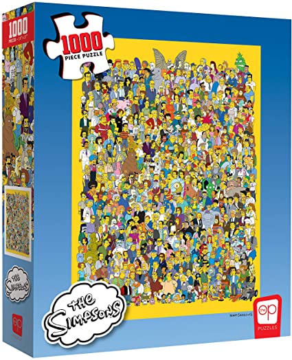The Simpsons - Cast van duizenden, puzzel van 1000 stukjes