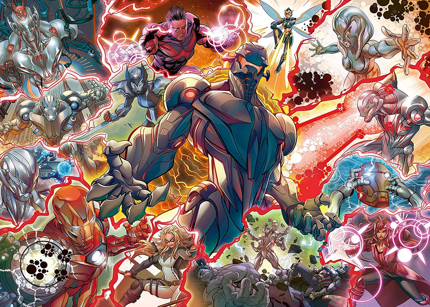 Marvel Villainous Ultron, puzzel van 1000 stukjes