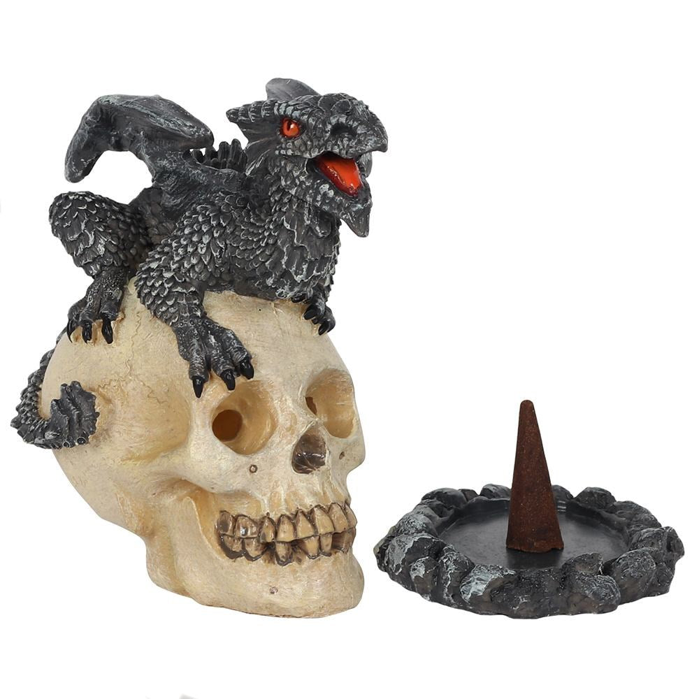 Black Dragon by Anne Stokes, Cone Incense Burner