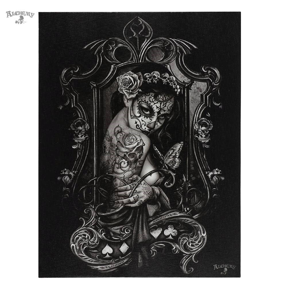 Widow's onkruid door Alchemy Gothic, canvas print