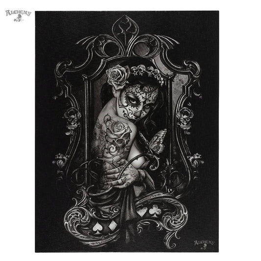 Widow's onkruid door Alchemy Gothic, canvas print