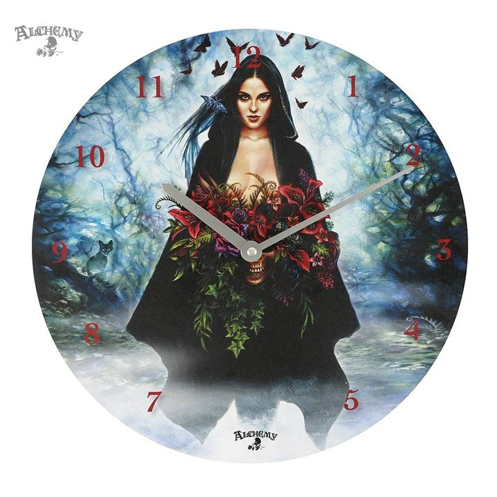 Seasons Of The Witch af Alchemy Gothic, Wall Clock