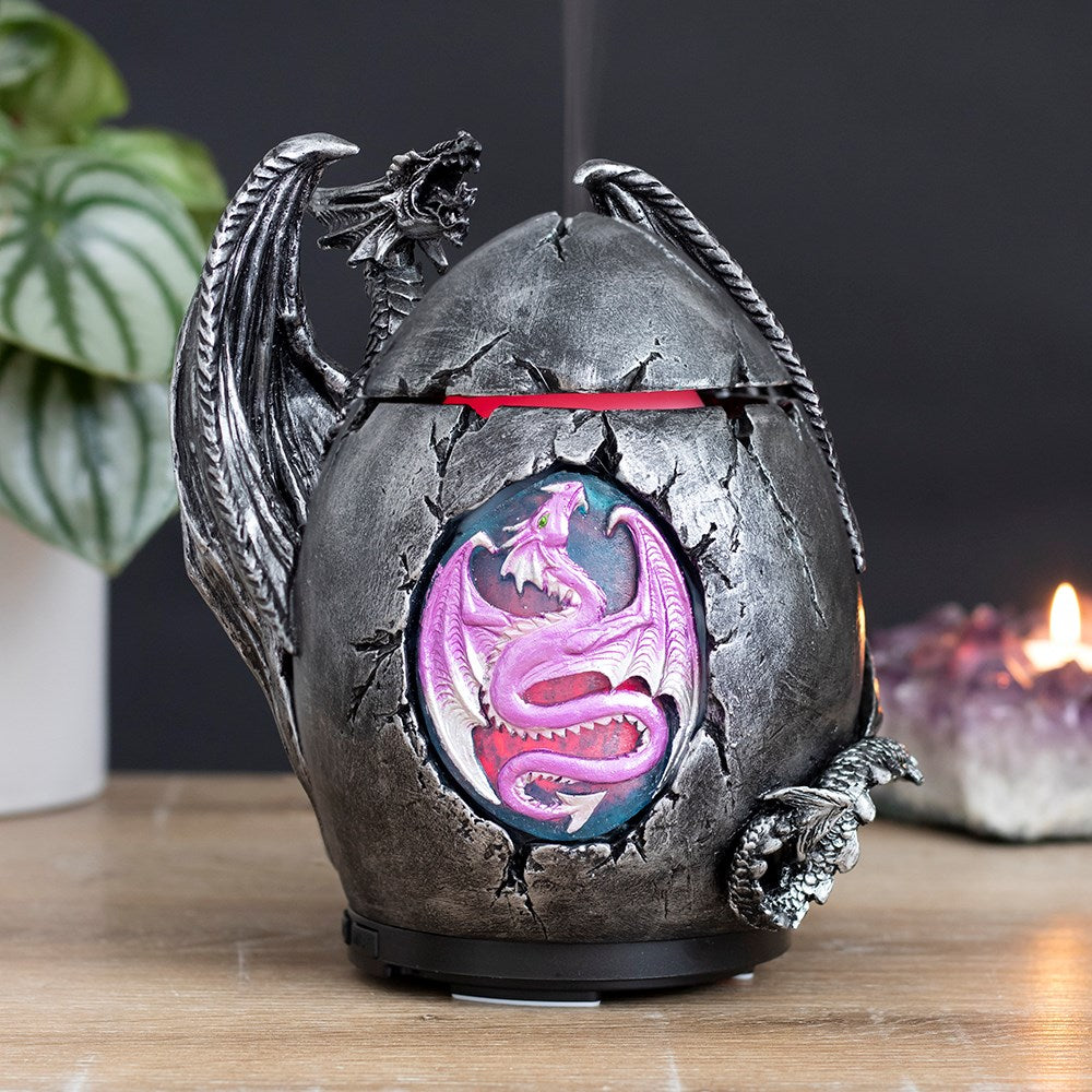 Silver Dragon and Egg Electric Aroma Diffuser