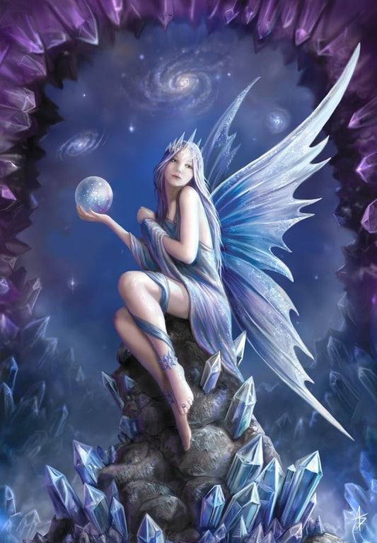 Stargazer by Anne Stokes, Greeting Card