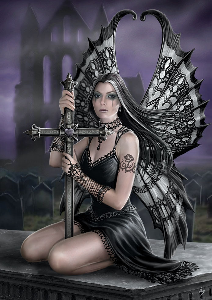 Lost Love by Anne Stokes, Greeting Card