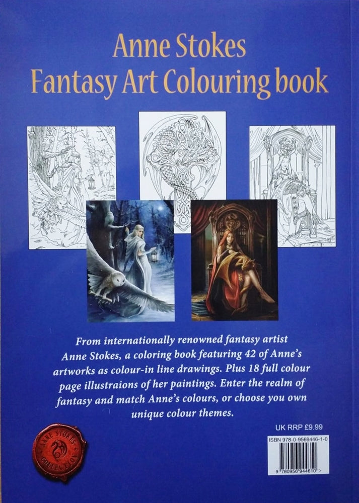 Anne Stokes Coloring Book 1