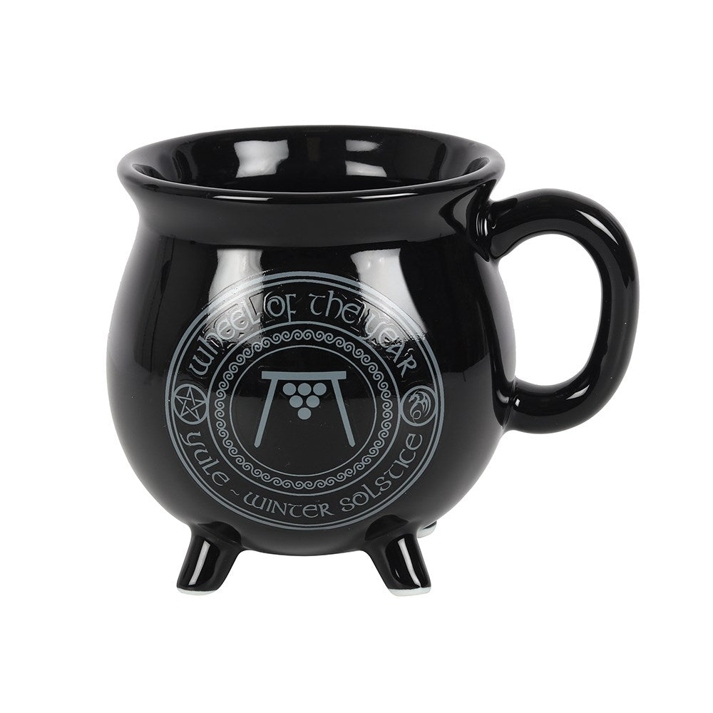 Yule Color changing mug by Anne Stokes