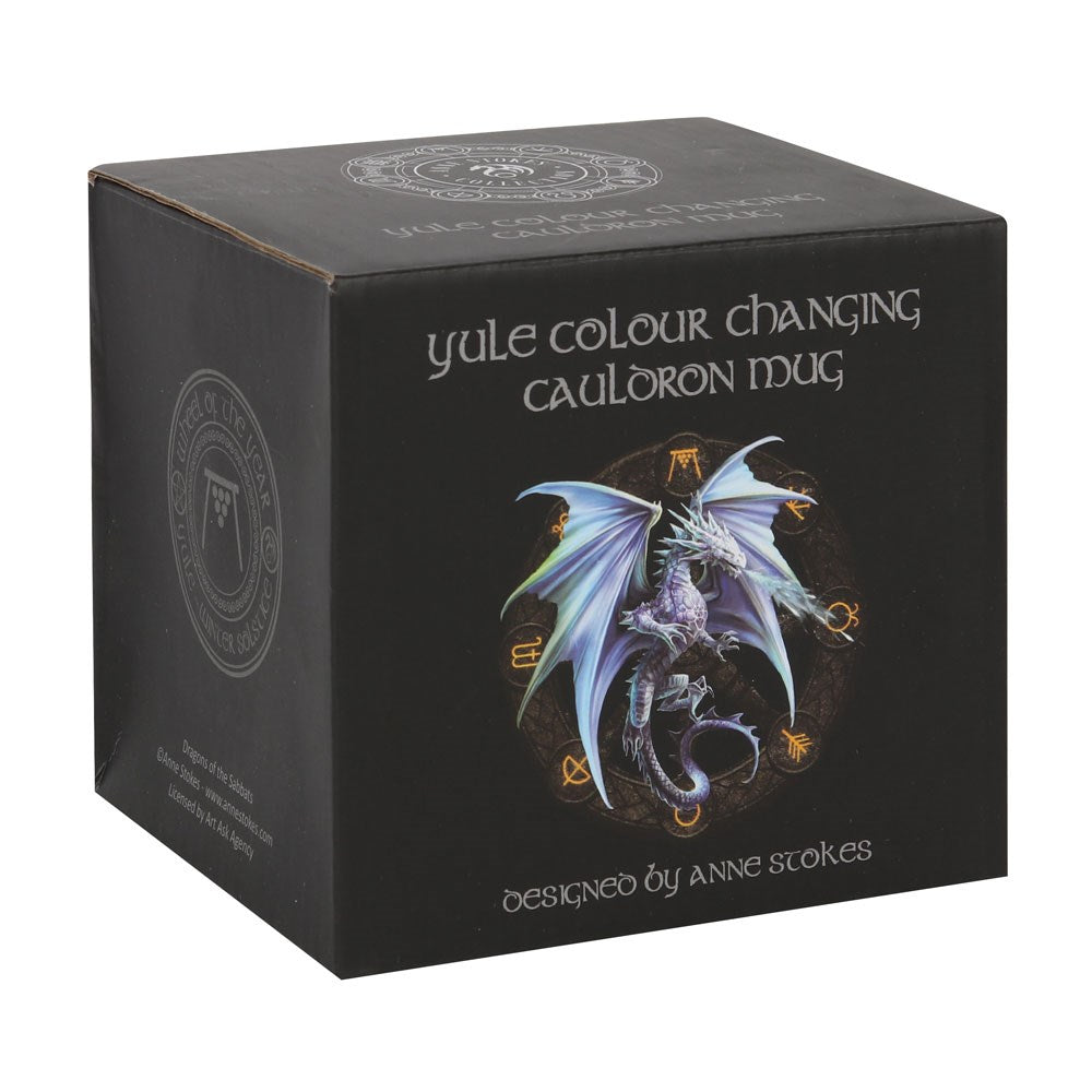 Yule Color changing mug by Anne Stokes