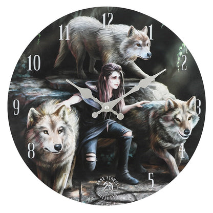 Power of Three by Anne Stokes, Wall Clock