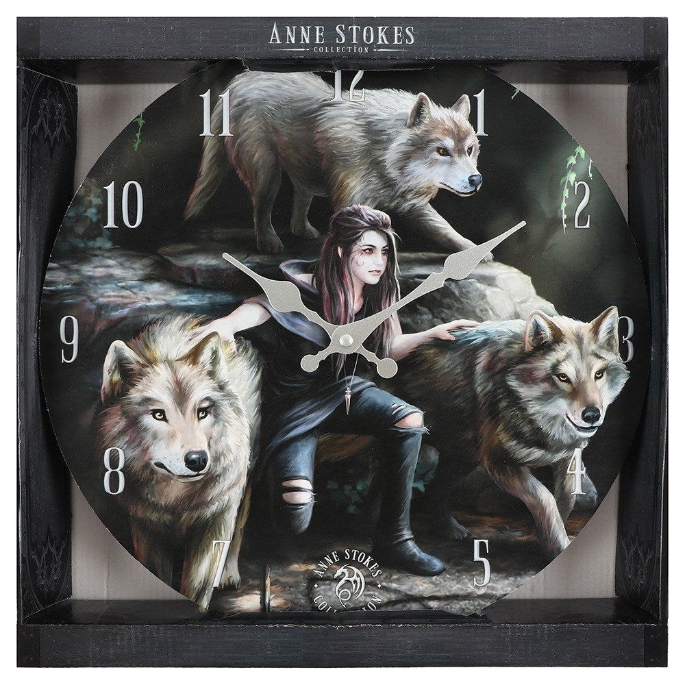Power of Three by Anne Stokes, Wall Clock
