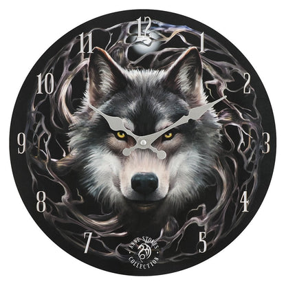 Night Forest by Anne Stokes, Wall Clock