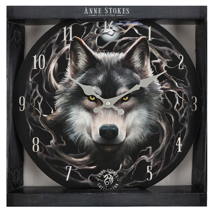 Night Forest by Anne Stokes, Wall Clock