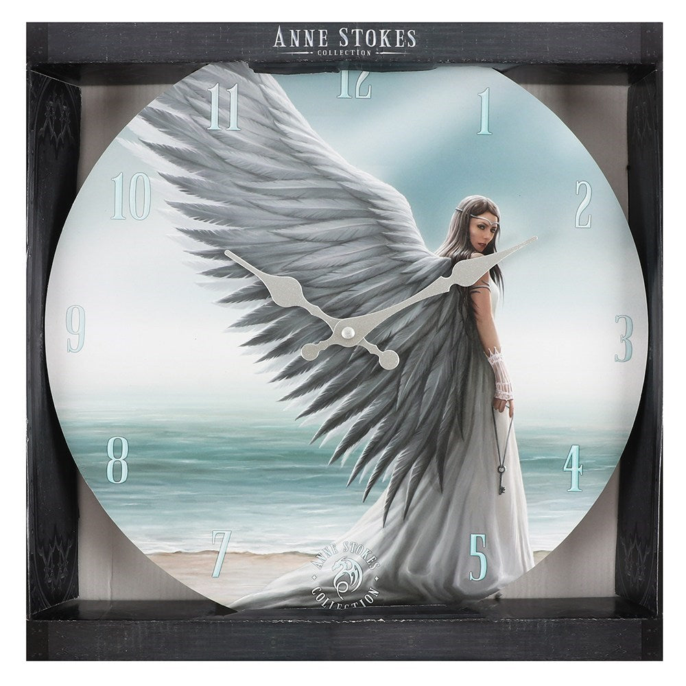 Spirit Guide by Anne Stokes, Wall Clock