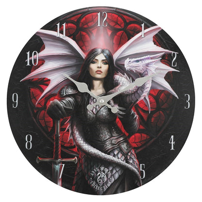 Valour by Anne Stokes, Wall Clock