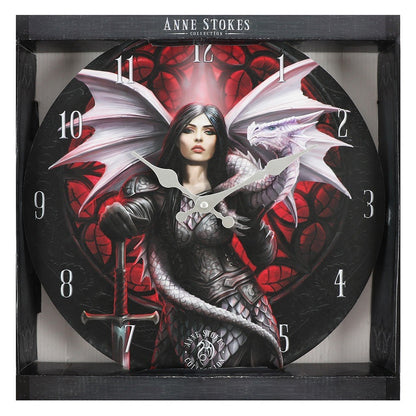 Valour by Anne Stokes, Wall Clock